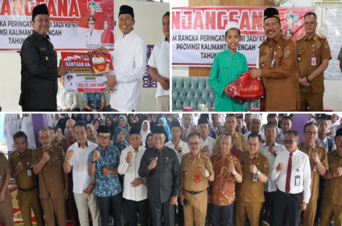 Pemprov Kalteng melaksanakan anjangsana peringati Hari Jadi ke-67, Palangka Raya, Selasa (14/5/2024). [ANTARA/HO-Pemprov Kalteng]
