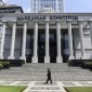 Gedung Mahkamah Konstitusi (MK). [ANTARA Foto/HAFIDZ MUBARAK A]