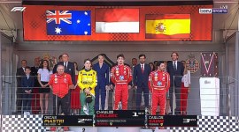 
Charles Leclerc memenangi F1 GP Monaco 2024, Oscar Piastri (McLaren F1 Team) dan Carlos Sainz Jr yang finis di posisi kedua dan tiga.   [Screenshot: BEINSPORTS]