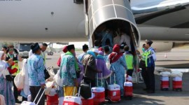 Tahun 2024 Indonesia mendapat 241.000 kuota haji, terdiri atas 213.320 jamaah haji reguler dan 27.680 jamaah haji khusus. Foto Ilustrasi. [KOMPAS.COM/GHINAN SALMAN]