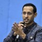 Menteri Pendidikan, Kebudayaan, Riset, dan Teknologi (Mendikbudristek) Nadiem Makarim memastikan kenaikan uang kuliah tunggal (UKT) batal usai bertemu Presiden Joko Widodo (Jokowi). [CNN Indonesia/Adhi W]