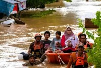 Banjir di Luwu, Sulawesi Selatan. [Foto: ISTIMEWA]