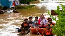 Banjir di Luwu, Sulawesi Selatan. [Foto: ISTIMEWA]