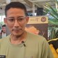 Menparekraf Sandiaga Salahuddin Uno menyediakan fasilitas sentra ekonomi kreatif untuk UMKM saat Upacara Kemerdekaan RI di IKN. [ANTARA/Muhammad Solih J]
