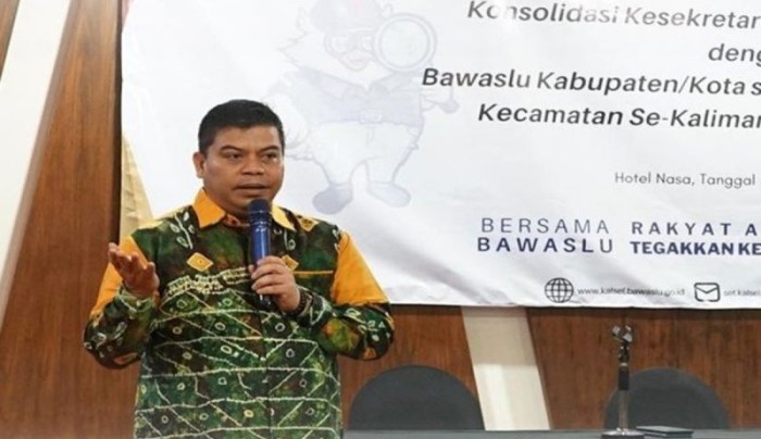 Kepala Sekretariat Bawaslu Kalsel Teuku Dahsya Kusuma Putra. [ANTARA/Firman]