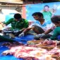 BAZNAS Kalsel melakukan pemotongan daging kurban saat Idul Adha tahun lalu. [ANTARA/HO-MC Kalsel]