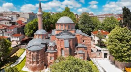 
Biara Khora di Turki akhirnya menjadi Masjid Kariye. [guidedistanbultours.com]
