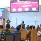 Suasana Sosialisasi UU Nomor 23/2019 tentang PSDN sekaligus Sosialisasi penerimaan Komcad di Korem 091/ASN Samarinda, Senin (20/5/2024). [ANTARA/ M Ghofar]