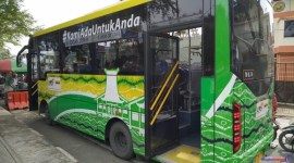 Layanan gratis bus Selama lima hari terhitung dar 1 sampai 5 Mei 2024. (SuarIndonesia/DO)