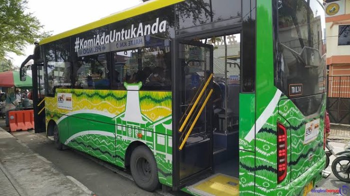 Layanan gratis bus Selama lima hari terhitung dar 1 sampai 5 Mei 2024. (SuarIndonesia/DO)