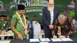 Wujud perhatian dan kepedulian pemerintah daerah melalui Bupati Abdul Hadi membawa angin segar bagi masyarakat Balangan (SuarIndonesia/ Ist)