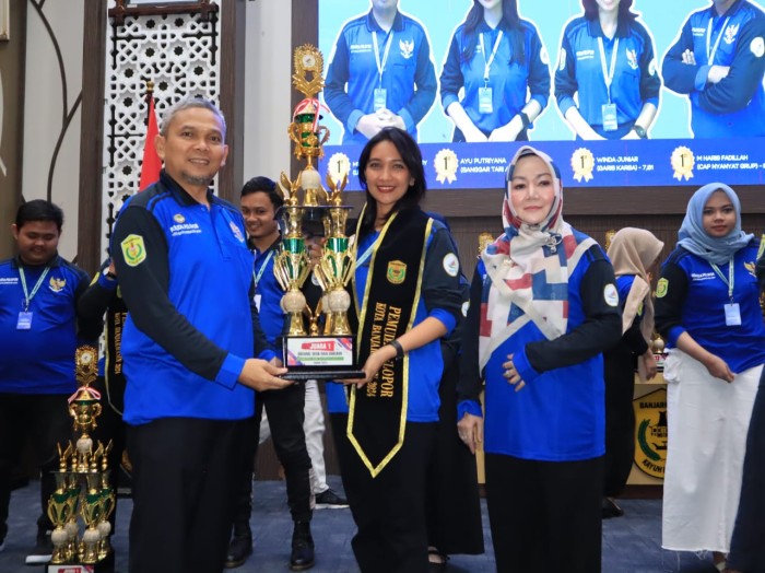para pemenang Pemuda Pelopor Kota Banjarmasin tahun 2024: (SuarIndonesia/Ist)