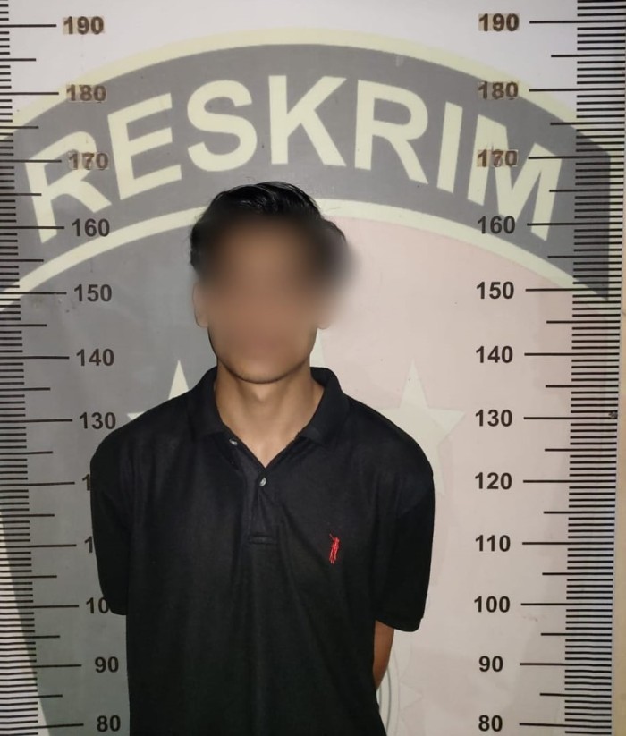 Tersangka Ahmad Al-amin (21)