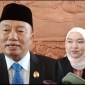 Haji Muhidin didampingi Putrinya Hj. Karmila