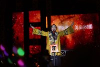 Kotak Band, sukses menggebrak panggung Pesta  Rakyat Balangan (SuarIndonesia/Ist)