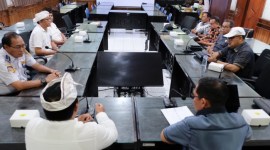 Kunjungan kerja Dewan Kalsel ke Kantor Dinas Perhubungan Provinsi Bali di Denpasar mempelajari bagaimana Provinsi Bali mengelola angkutan perkotaan. *SuarIndonesia/Ist)