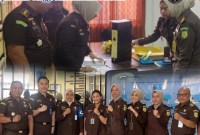 Inspeksi Umum oleh Irombongan nspektur IV Jaksa Agung Muda Bidang Pengawasan, di wilayah hukum Kejaksaan Tinggi Kalimantan Selatan (Kejati Kalsel), Senin (13/5/ 2024. *SuarIndonesia/Ist)