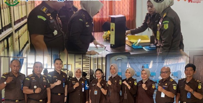 Inspeksi Umum oleh Irombongan nspektur IV Jaksa Agung Muda Bidang Pengawasan, di wilayah hukum Kejaksaan Tinggi Kalimantan Selatan (Kejati Kalsel), Senin (13/5/ 2024. *SuarIndonesia/Ist)