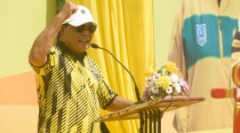 Paman Birin membuka secara resmi acara Pekan Olahraga Pelajar Daerah (POPDA) yang diikuti oleh 1.338 atlet pelajar di lapangan Stadion 2 Desember Kandangan, Kabupaten Hulu Sungai Selatan (HSS),a Senin (13/5/2024). (SuarIndonesia/Adv)