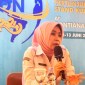 Kepala Dinas Pendidikan Kalbar, Rita Hastarita memberikan keterangan kepada sejumlah jurnalis di Pontianak terkait rencana kegiatan Global Education Fair untuk memberikan informasi kepada siswa dan masyarakat Kalbar terkait peluang beasiswa dan perguruan tinggi yang sesuai dengan pilihan mereka. [ANTARA/Rendra Oxtora]