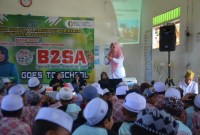 Goes to School, di SD IT Al Busyra, Halong, Rabu (15/5/2024). (SuarIndonesia/Adv)