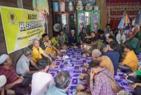 H. Sahrujani, serap aspirasi masyarakat di Desa Beringin, Kecamatan Banjang Kabupaten HSU. (SuarIndonesia/Ist)