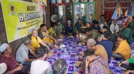 H. Sahrujani, serap aspirasi masyarakat di Desa Beringin, Kecamatan Banjang Kabupaten HSU. (SuarIndonesia/Ist)