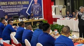 Rakernis) Fungsi Polairud di Aula Mathilda Mapolda Kalsel, Selasa (21/5/2024). SuarIndonesia/ZI)