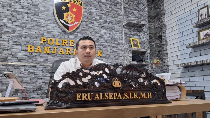 Kasat Reskrim Polresta Banjarmasin, AKP Eru Alsepa
