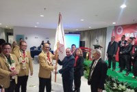 elantikan ke empat pengurus tersebut dilakukan Sabtu (25/5/2024) malam di sebuah hotel di Kabupaten Banjar. *SuarIndonesia/Ist)