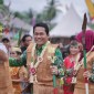 Festival Budaya Meratus 2024 yang digelar di Desa Kapul, Kecamatan Halong, Kabupaten Balangan, Kalimantan Selatan, berlangsung meriah. SuarIndonesia/Adv)