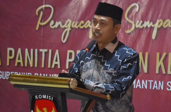 Komisioner KPU Kalsel Divisi Sosilisasi, Pendidikan Pemilih, Partisipasi Masyarakat, dan SDM, M. Fahmi Failasofa, (SuarIndonesia/Ist)