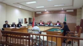 sidang lanjutan di Pengadilan Tindak Pidana Korupsi Banjarmasin, Senin (27/5/2024) (SuarIndonesia/HD)