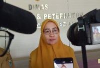 Kepala Dinas Perkebunan dan Peternakan (Disbunnak) Kalsel, Suparmi,