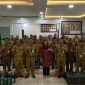 Para camat dan lurah se Kota Banjarmasin dikumpulkan di aula Kejaksaan Negeri (Kejari) Banjarmasin selama dua hari dan berakhir, Selasa (28/5/2024) (SuarIndonesia/Ist)