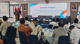 Diskusi Publik Pencegahan Maladministrasi dalam Layanan Tata Kelola Industri Kelapa Sawit di Kantor Ombudsman RI, Jakarta Selatan, Senin (27/5/2024). (SuarIndonesia/Ist)