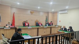 persidangan yang dilaksanakan, di Pengadilan Negeri Banjarmasin, pada Selasa (28/5/2024) (SuarIndonesia/Ist)