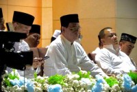 Haul berlangsung di Masjid Agung Al Falah Jalan Kodeco KM 2,5 Desa Gunung Antasari, Kecamatan Simpang Empat, Kabupaten Tanah Bumbu, Kalsel, Kamis (30/5/2024) malam. *SuarIndonesia/Ist)