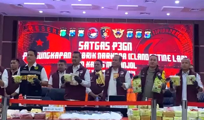 Satuan Tugas Penanggulangan, Penyalahgunaan, dan Peredaran Gelap Narkoba (P3GN) Polri telah menyita sebanyak Rp432,20 miliar aset milik jaringan narkoba internasional Fredy Pratama. [Foto: MPI]