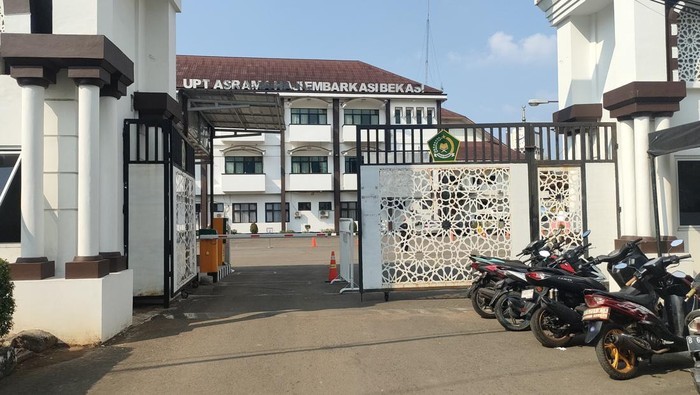 Asrama Haji Embarkasi Jakarta-Bekasi. [detikcom/Dwi Rahmawati]