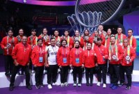 Tim Indonesia Raih Runner Up Uber Cup 2024, Usai Dikalahkan China. [Instagram/badminton.ina]