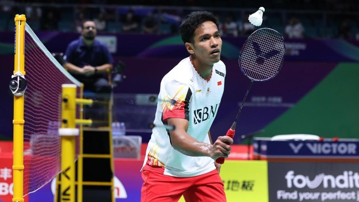 Chico menyumbang poin terakhir Indonesia. [PBSI]