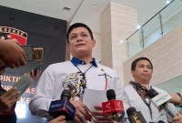 Dirreskrimsus Polda Metro Jaya, Kombes Ade Safri Simanjuntak, menegaskan bahwa kasus dugaan pemerasan dengan tersangka mantan Ketua KPK, Firli Bahuri, masih berproses. [detikcom/Rumondang]
