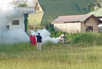 Kemenag Kalteng antisipasi penyebaran DBD di asrama haji transit di Palangka Raya, belum lama ini. [ANTARA/HO-Kanwil Kemenag Kalteng)