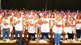 May Day 2024, Menteri Ketenagakerjaan Ida Fauziyah mengajak para pekerja untuk menatap masa depan dunia ketenagakerjaan. [Foto: ISTIMEWA]