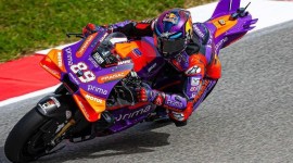 Jorge Martin kalahkan Francesco Bagnaia di FP1 MotoGP Prancis 2024, Jumat (10/5/2024). [Pramacracing]