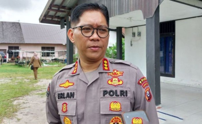 Kepala Bidang Humas Polda Kalimantan Tengah Kombes Pol Erlan Munaji. [ANTARA/Rajib Rizali]