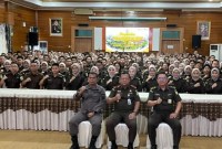 pengarahan kepada Calon Pegawai Negeri Sipil (CPNS) Tahun 2024, di Aula Anjung Papadaan, Kejati Kalsel, Kamis (30/5/2024) (SuarIndonesia/Ist)