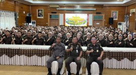 pengarahan kepada Calon Pegawai Negeri Sipil (CPNS) Tahun 2024, di Aula Anjung Papadaan, Kejati Kalsel, Kamis (30/5/2024) (SuarIndonesia/Ist)