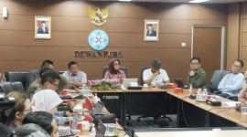 Konpers Dewan Pers soal penolakan terhadap RUU Penyiaran. [detikcom/Taufiq]